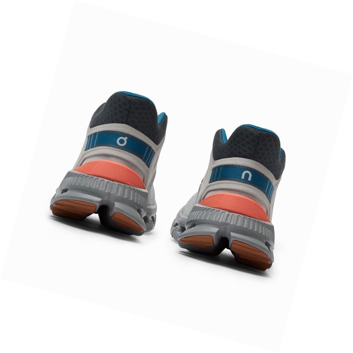 Trampki Damskie On Cloud Hi Edge Szare | 924310-QRH