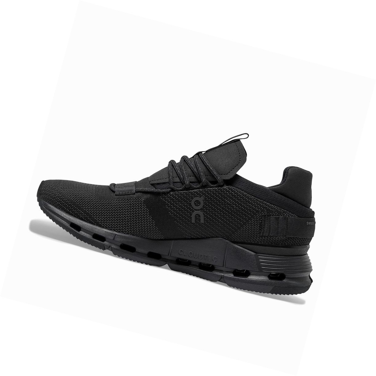 Trampki Damskie On Cloudnova Czarne | 829635-OYL