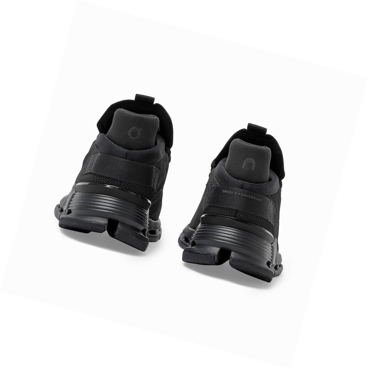 Trampki Damskie On Cloudnova Czarne | 829635-OYL