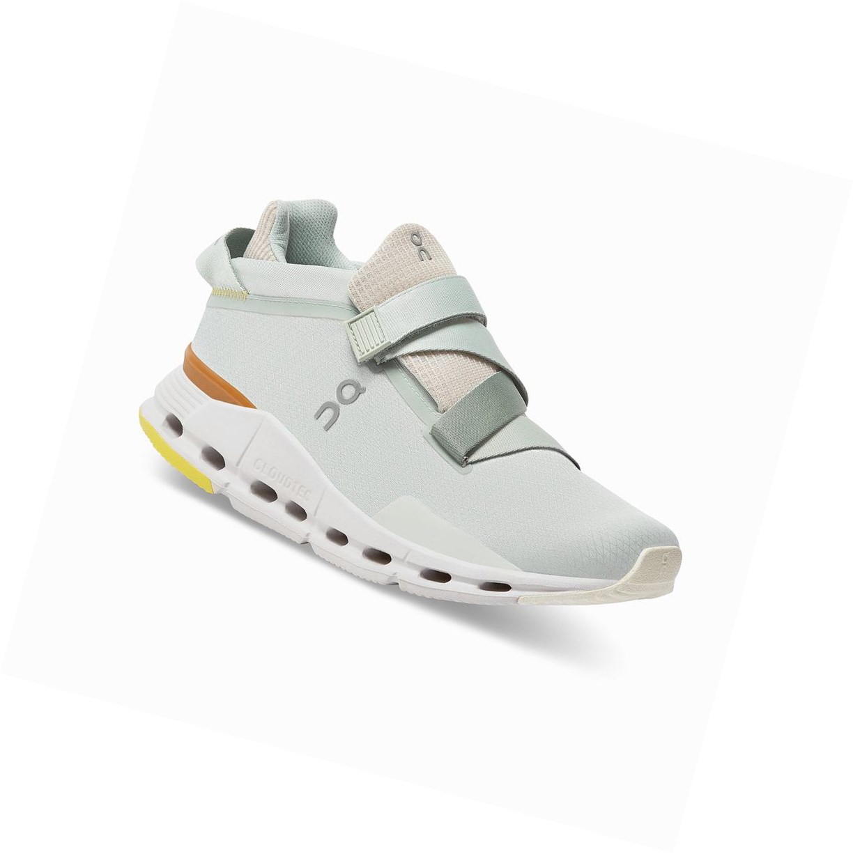 Trampki Damskie On Cloudnova Wrap Turkusowe | 082731-BGE