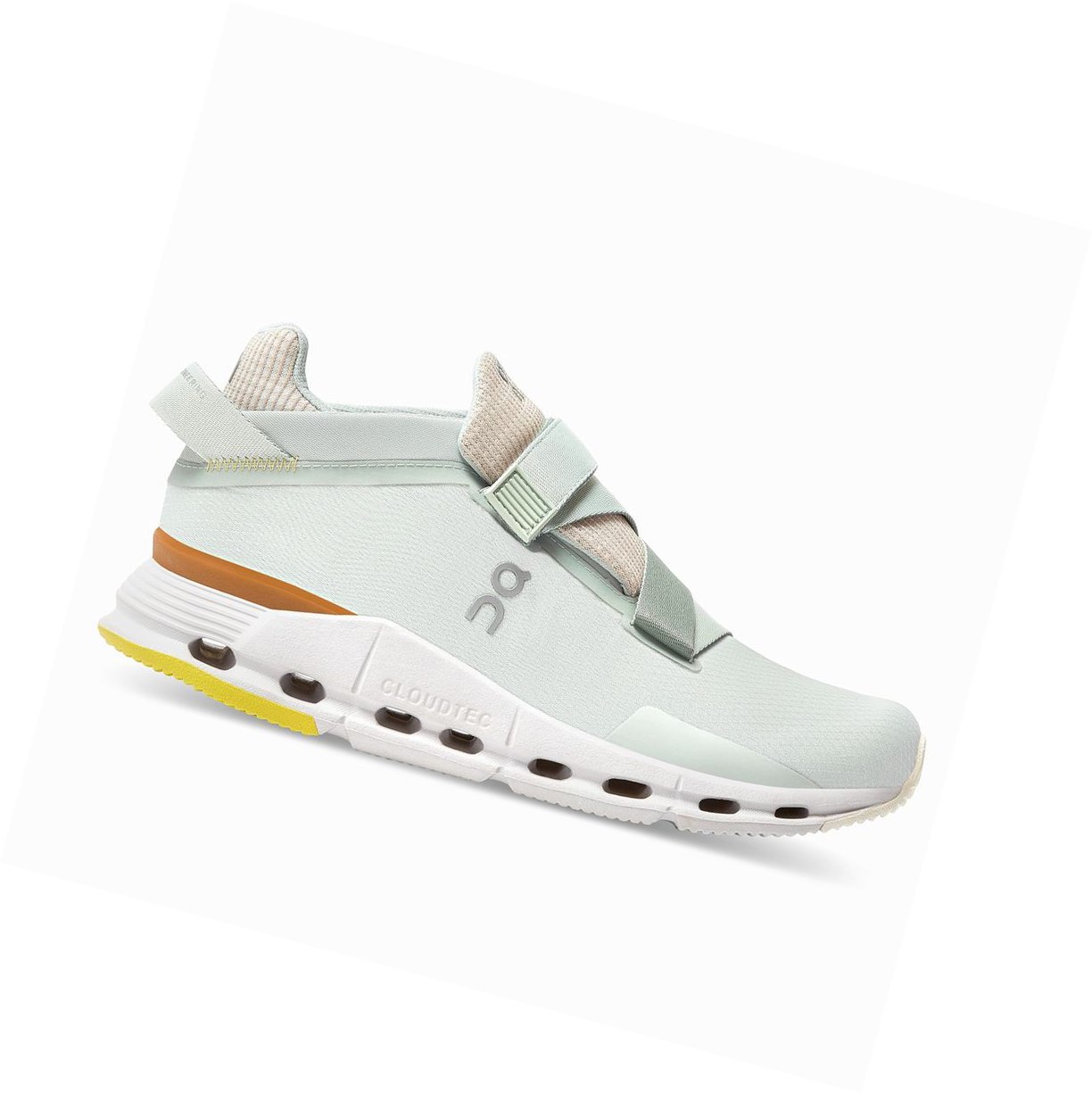 Trampki Damskie On Cloudnova Wrap Turkusowe | 082731-BGE
