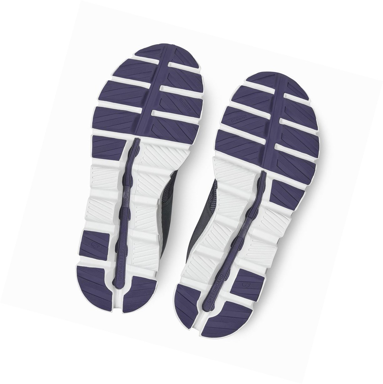 Trampki Męskie On Cloud Hi Edge Niebieskie | 375418-WTF