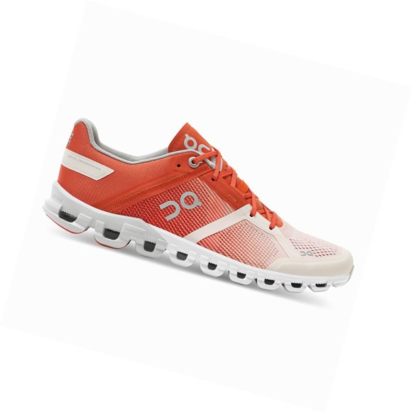 Buty Do Biegania Szosowe Damskie On Cloudflow Beżowe Różowe | 198340-GLB